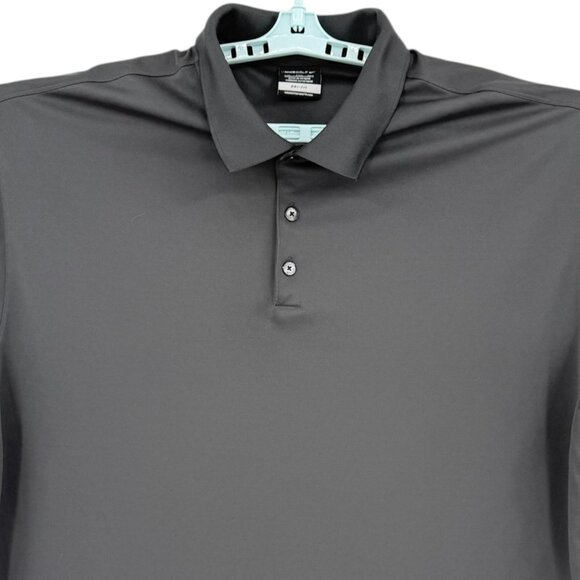 Nike Golf Men's Short Sleeve Dri-Fit Grey Polo Shirt Size XXL - Picture 3 of 9